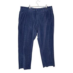 Incotex Navy Corduroy Trousers